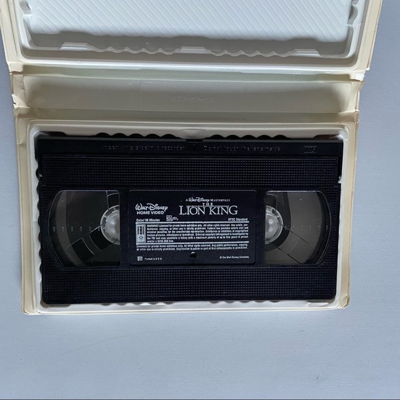 The Lion King Walt Disney Home Video Masterpiece Collection VHS Clam Shell 2977 - Picture 8 of 12